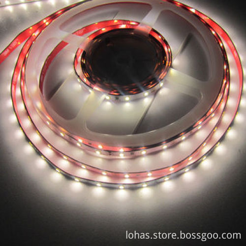 SMD2835 Flexible Strips with 12V DC, Warm White, 21-23Lm/LED, 60LEDs/m,long lifespan